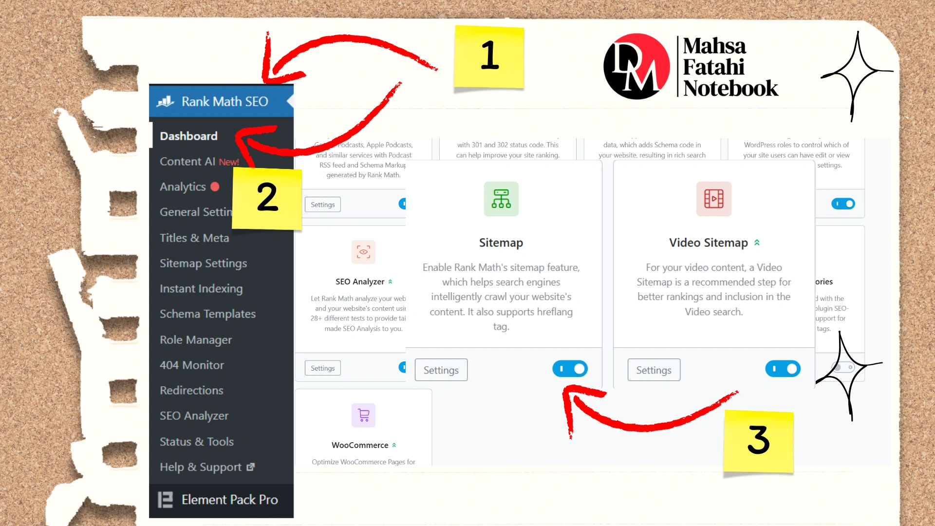 Create xml sitemap with rank math